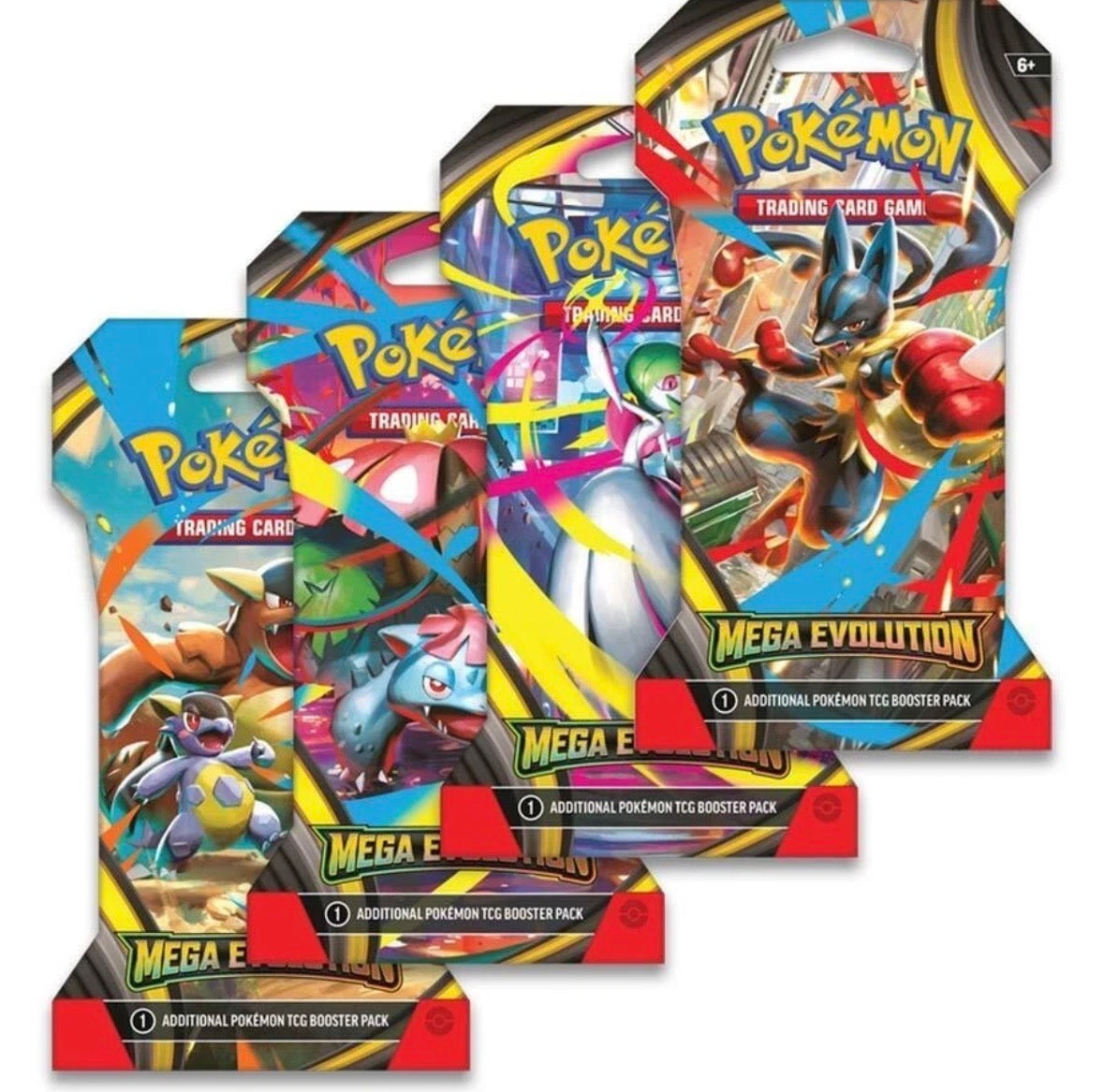 Pokémon TCG: Mega Evolution: Sleeved Booster Pack
