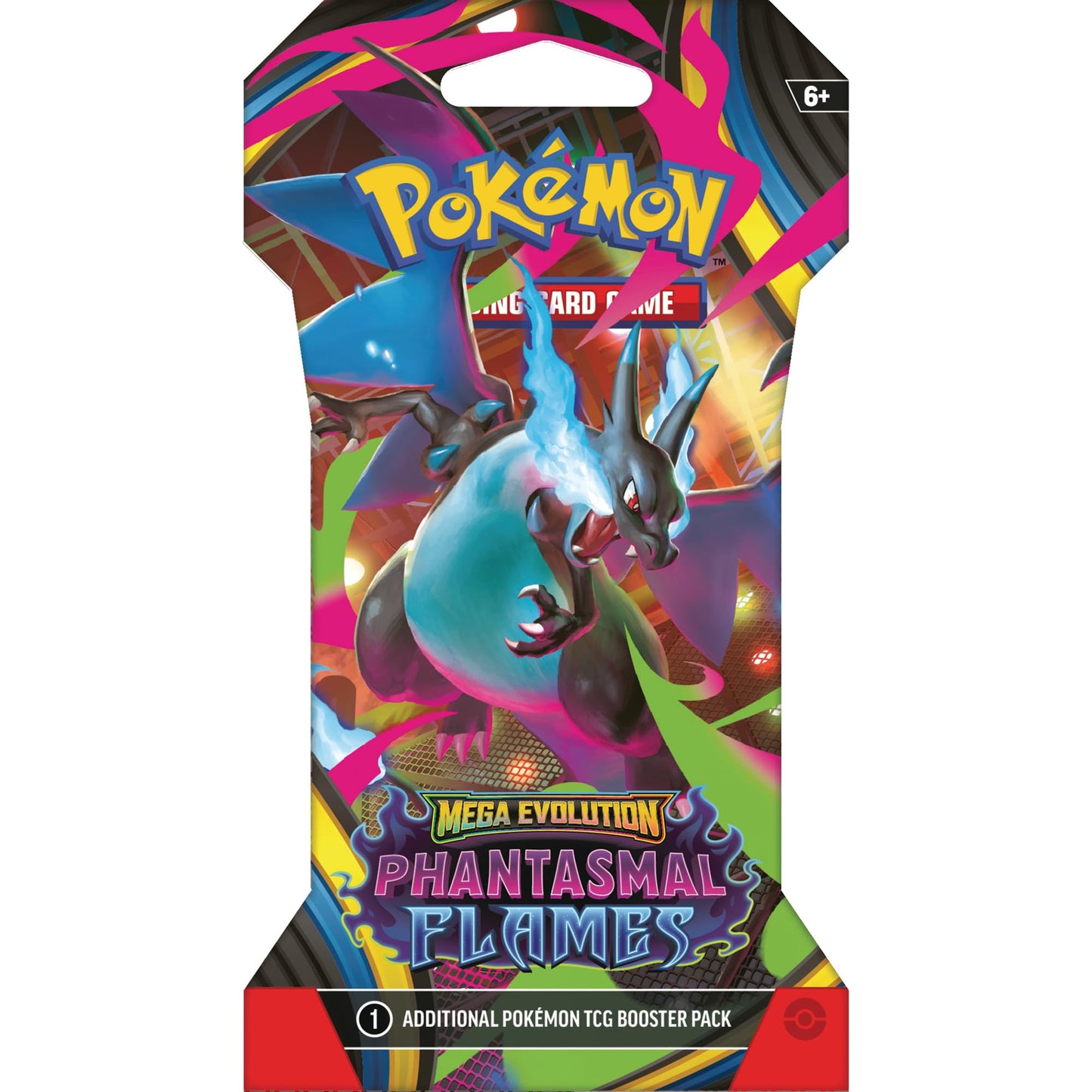 Pokémon TCG: Mega Evolution: Phantasmal Flames: Sleeved Booster Pack