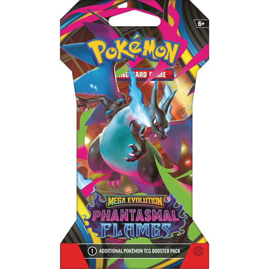 Pokémon TCG: Mega Evolution: Phantasmal Flames: Sleeved Booster Pack