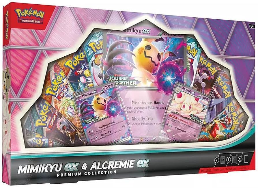 Pokémon TCG: Mimikyu ex & Alcremie ex Premium Collection