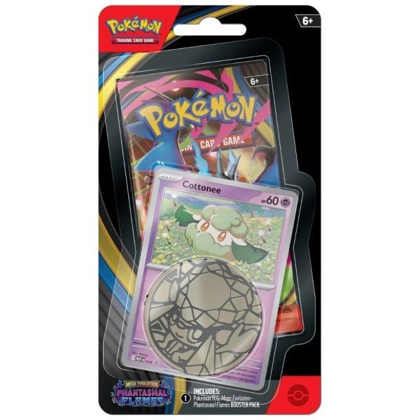 Pokémon TCG: Mega Evolution: Phantasmal Flames: 1 Booster Blister (Select Variant)