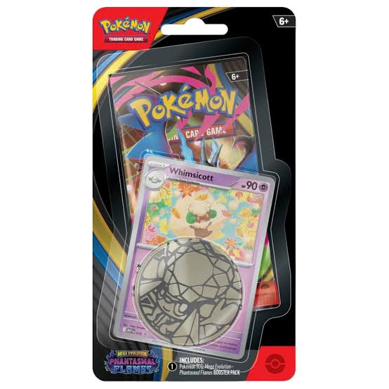 Pokémon TCG: Mega Evolution: Phantasmal Flames: 1 Booster Blister (Select Variant)