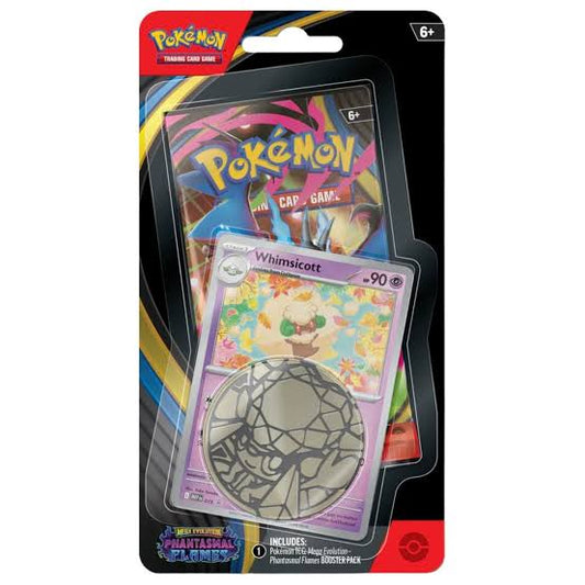 Pokémon TCG: Mega Evolution: Phantasmal Flames: 1 Booster Blister (Select Variant)
