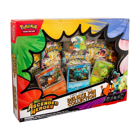 Pokémon TCG: Mega Evolution: Ascended Heroes First Partners Deluxe Pin Collection