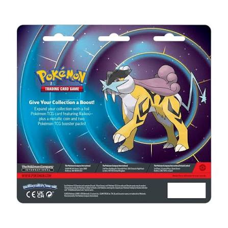 Pokémon TCG: Mega Evolution & Phantasmal Flames: 2-Pack Blister – Raikou